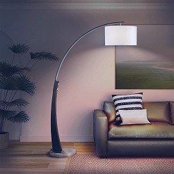 NOVA of California Plimpton 72 Arc Floor Lamp Standing - Etsy